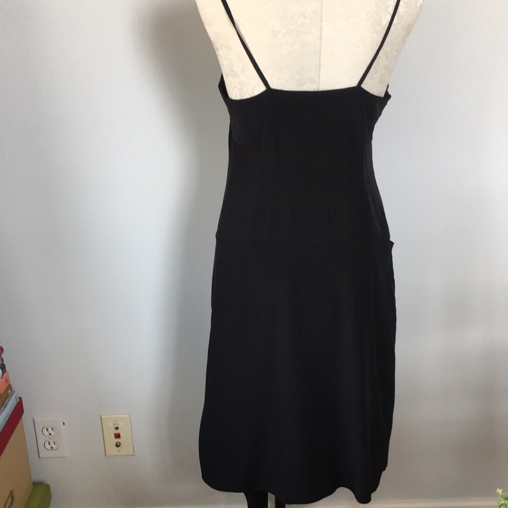 Barbara Bui Silk Romper Little Black Dress - Picture 9 of 10
